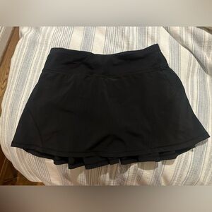 Black Lululemon skirt
